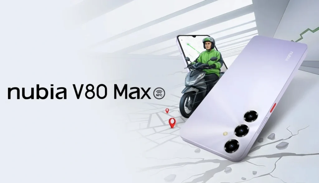 Nubia V80 Max dan Nubia A76 5G Rilis di Indonesia