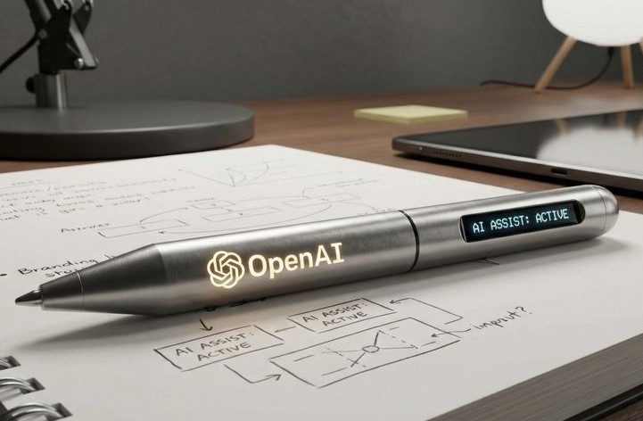 Sam Altman dan Jony Ive Bikin Gadget AI Berbentuk Pulpen?