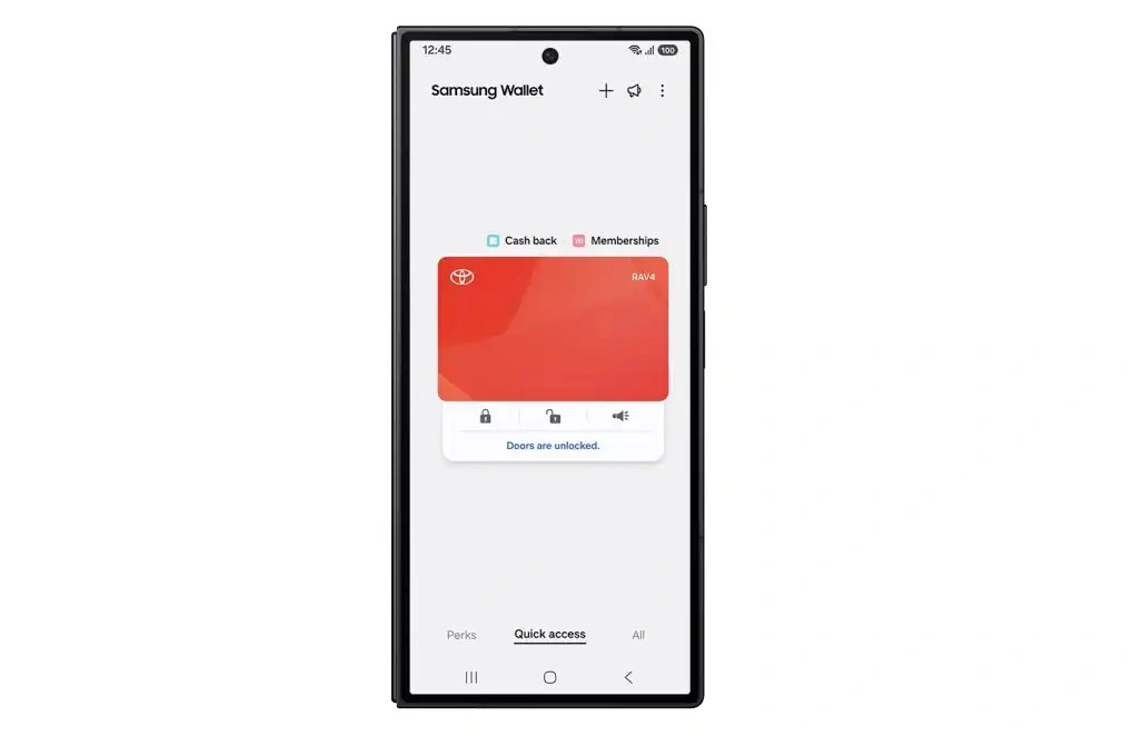 Samsung Wallet Dukung Digital Key Access untuk Mobil Toyota RAV4