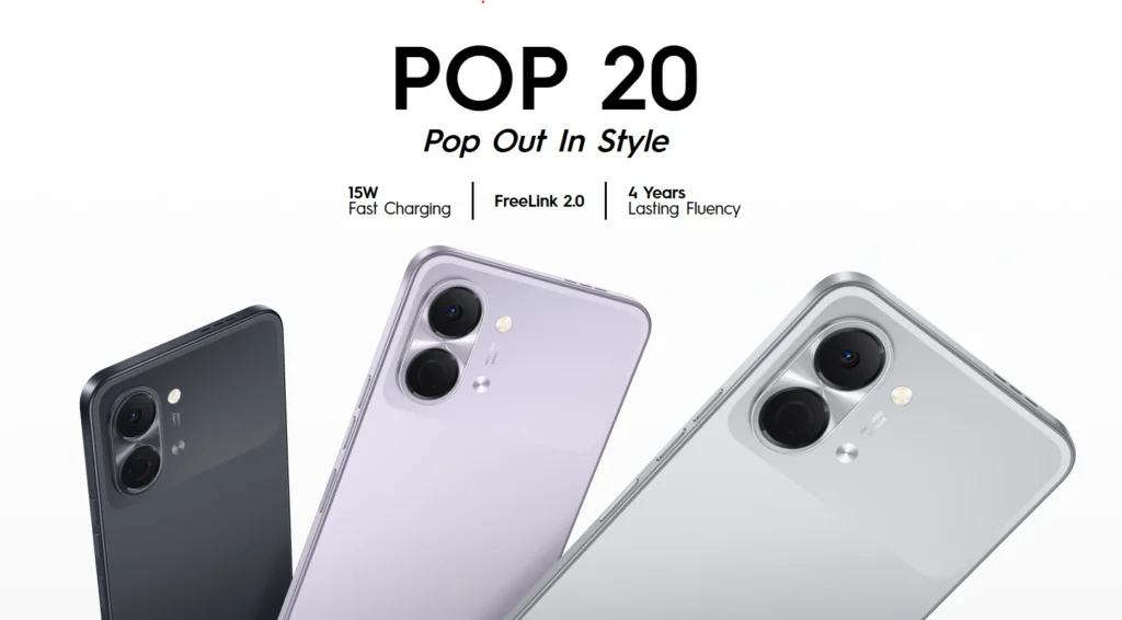 Tecno Pop 20 Resmi Rilis Global