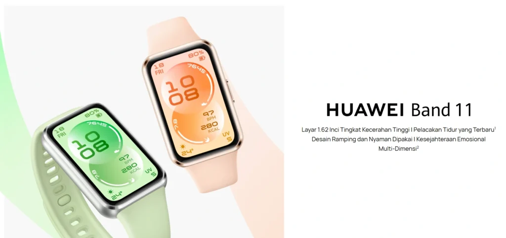 Huawei Band 11 Series Rilis di Indonesia