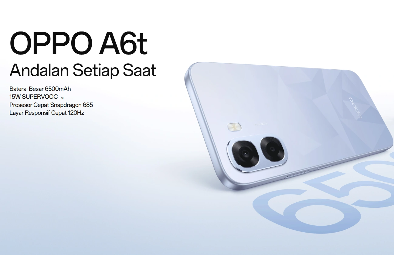 Review Keunggulan OPPO A6t 4G: Desain Minimalis dan Kapasitas Baterai Jadi Daya Tarik Utama!
