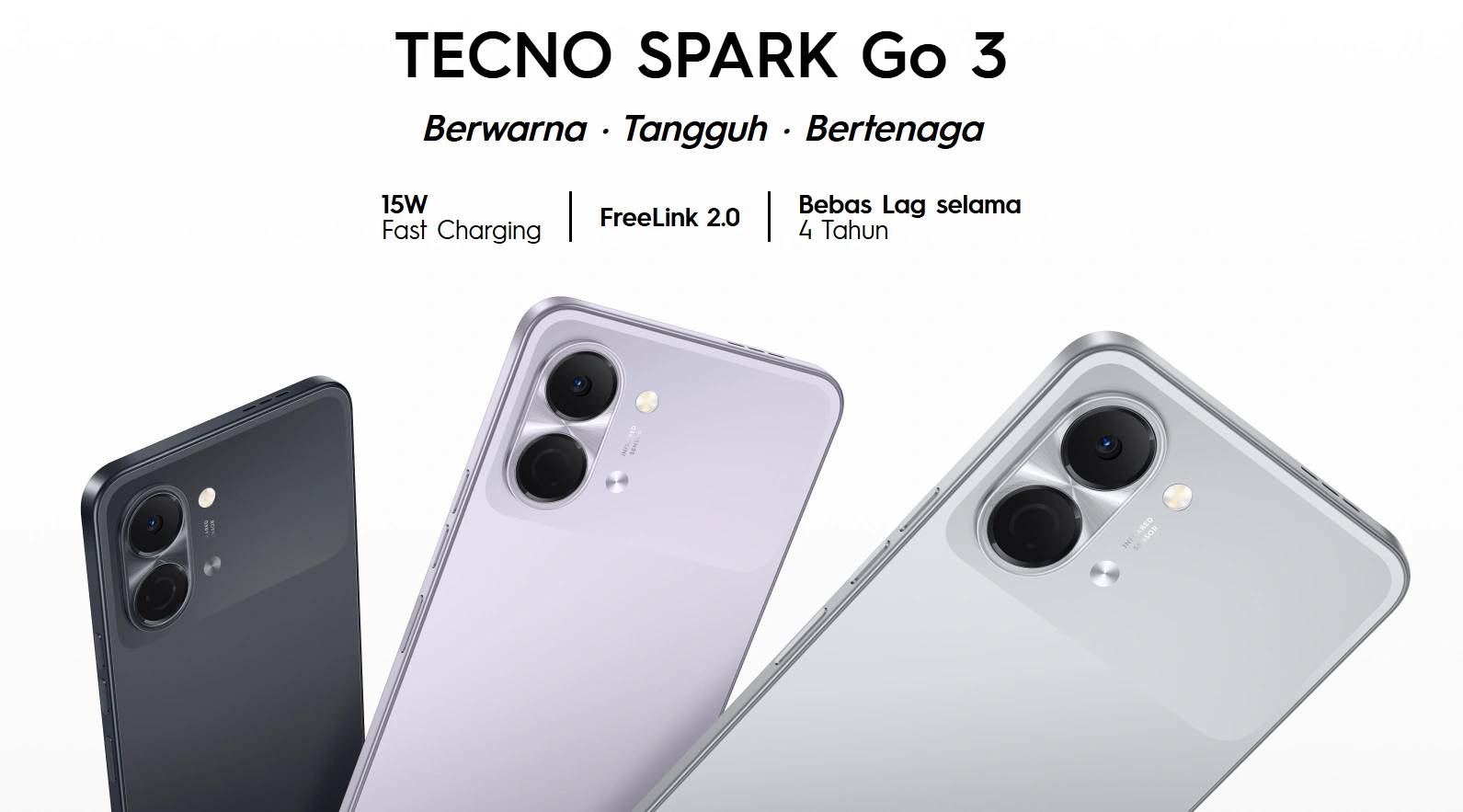 Keunggulan TECNO Spark Go 3: Performa Gesit & Fitur AI Lengkap