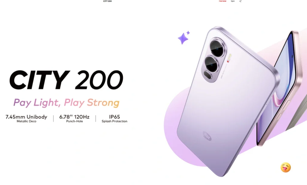 itel City 200 Resmi Diperkenalkan