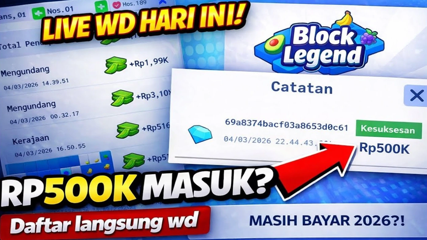 Cara Hasilkan 500Rb dari Game Block Legend dengan Kode Penukaran Bonus Rahasia, Jaminan Langsung Cair!!!