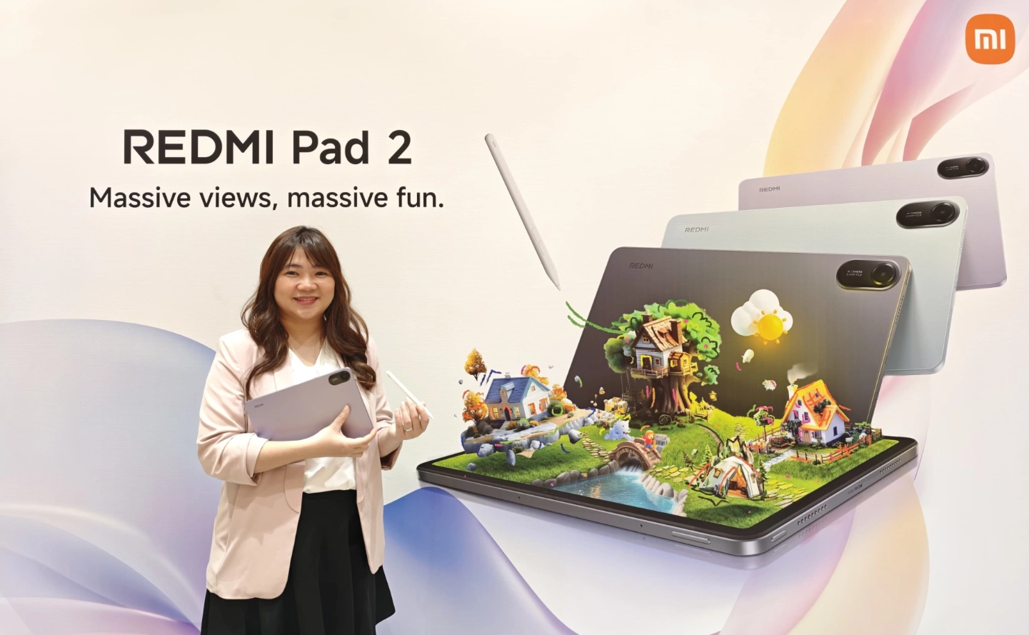 Redmi Pad 2 4G Resmi di Indonesia: SoC Helio G100 Ultra, Baterai 9.000mAh, dan Dukungan Redmi Smart Pen