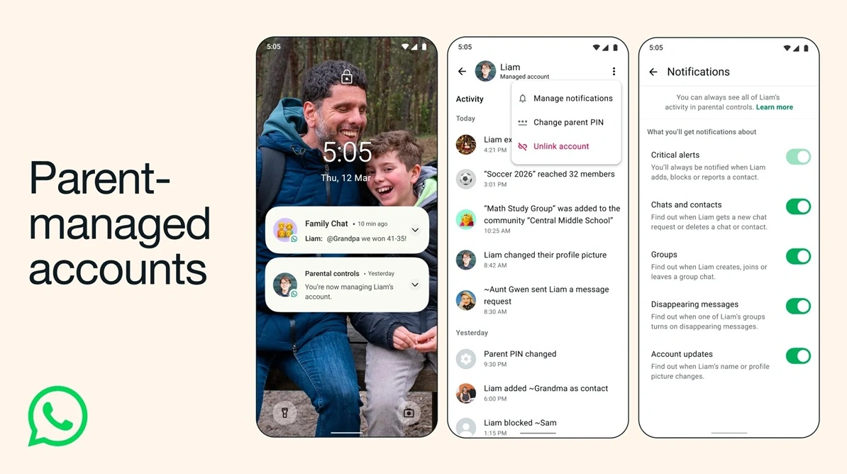 WhatsApp Luncurkan Akun Khusus Anak dengan Kontrol Orang Tua