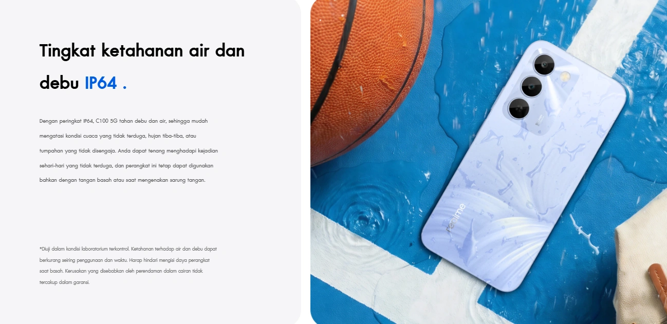 Harga Realme C100 5G di Thailand
