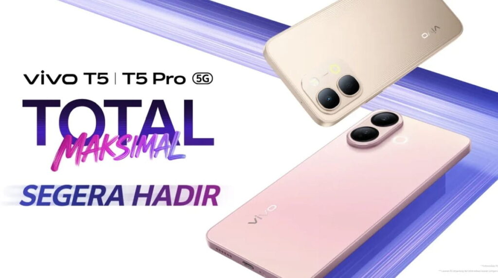 vivo T5 Bakal Rilis 5 Mei di Tanah Air
