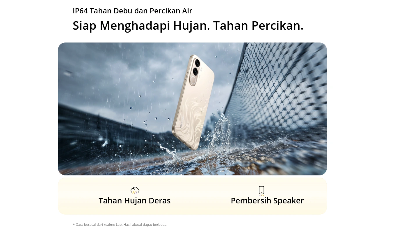 Harga realme C100x di Indonesia