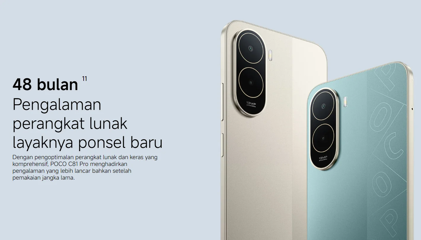 Spesifikasi POCO C81 Pro